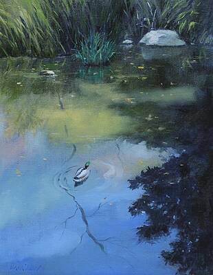 Millers Pond Paintings | Fine Art America