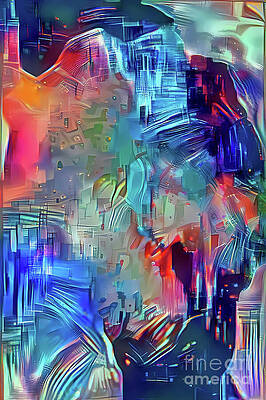 Wall Art - Digital Art - Today I Learned What Geese Talk About When They Fly by Jeremiah Ray