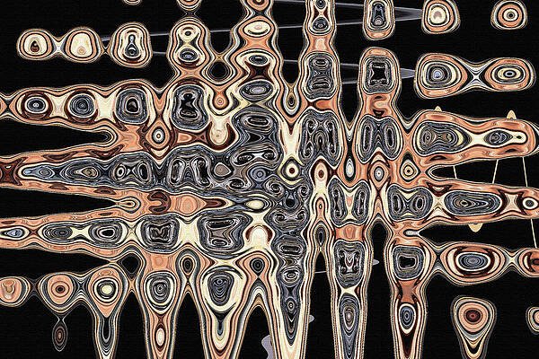 Wall Art - Digital Art - Tom Stanley Janca Forest Abstract #9321 by Tom Janca