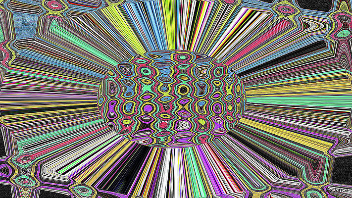 Tom Stanley Janca Pomegranate Abstract # p7abc by Tom Janca Tom Stanley Janca Pomegranate Abstract # p7abc by Tom Janca