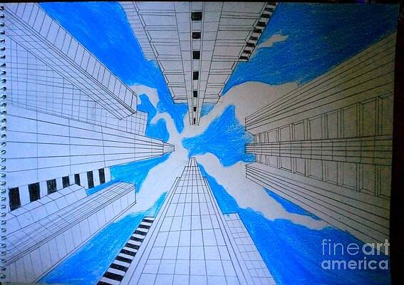 Towers by Meriana Drawings