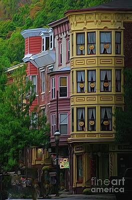 Wall Art - Photograph - Town Jim Thorpe PA Architecture  by Chuck Kuhn