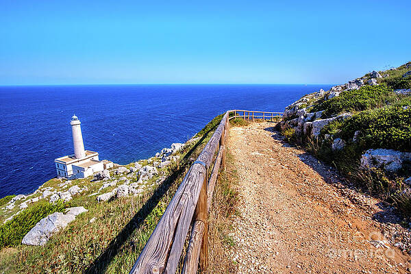 trail to the lighthouse of Italy in Punta Palascia - Salento - L by Luca Lorenzelli trail to the lighthouse of Italy in Punta Palascia - Salento - L by Luca Lorenzelli