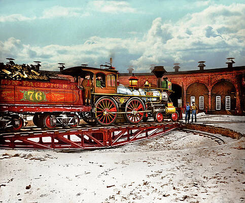 Train - Civil War - Love me tender 1869 by Mike Savad Train - Civil War - Love me tender 1869 by Mike Savad