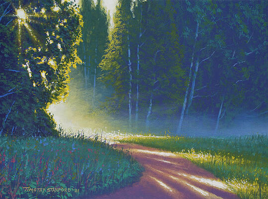 Tranquil Path by Timothy Stanford Tranquil Path by Timothy Stanford
