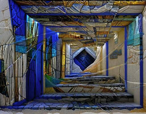Wall Art - Digital Art - Transitional State by Eris And AI