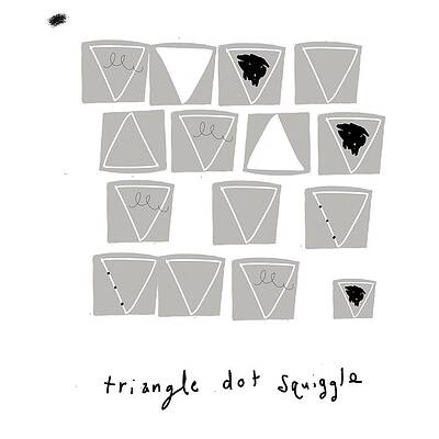 triangle dot squiggle by Ashley Rice triangle dot squiggle by Ashley Rice