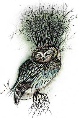 Wall Art - Drawing - Trowl by Sharlena Wood