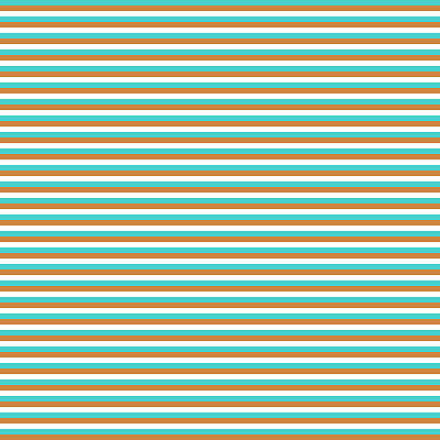 [ Thumbnail: Turquoise, Light Brown, and White Colored Pattern of Stripes Wood Print ]