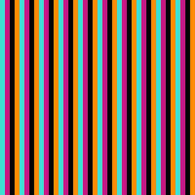 [ Thumbnail: Turquoise, Violet, Black, and Dark Orange Colored Lines Pattern Duvet Cover ]