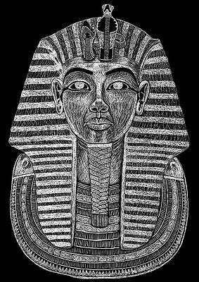 Illustration Of Cartouche Box From Tutankhamun's Tomb Digital Art by  Dorling Kindersley - Fine Art America