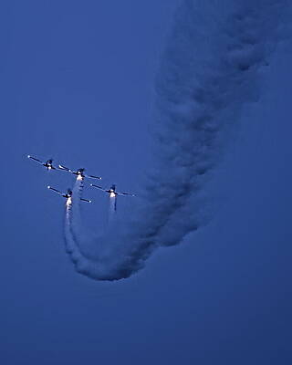 Wall Art - Photograph - Twilight Air Show - WOW 2023 - 10 by Dale Kauzlaric