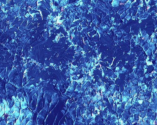 Purple Feathers Blue Breeze Unique Abstract Art Painting by Irina  Sztukowski - Fine Art America