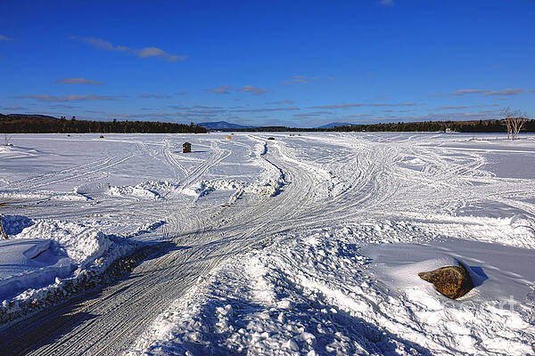 Wall Art - Photograph - Umbagog Lake in Winter by Olivier Le Queinec