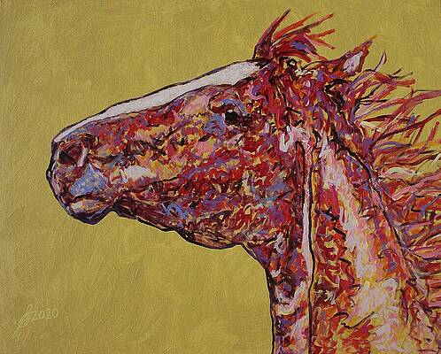 Unbroken original painting by Sol Luckman Unbroken original painting by Sol Luckman