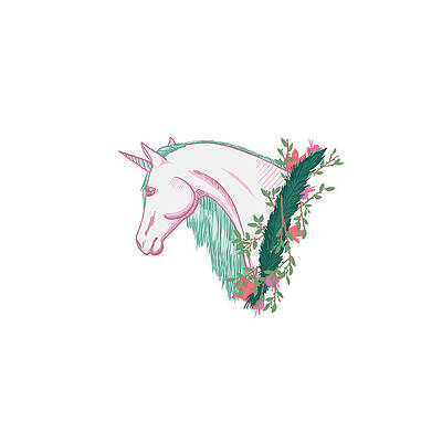 Unicorn Of The Forest by Stephanie Gauthier