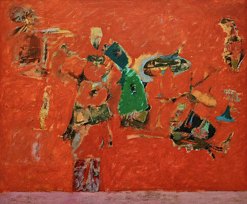 Untitled 1943 1948 Painting By Arshile Gorky
