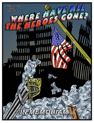 Wall Art - Digital Art - Untitled from the Where Have All The Heroes Gone Series by Christopher W Weeks