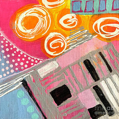 Untitled Mini Abstract 5 by Cheryl Rhodes Untitled Mini Abstract 5 by Cheryl Rhodes