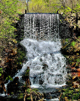 Upper Mill Pond Waterfall by Sarah Lilja Upper Mill Pond Waterfall by Sarah Lilja