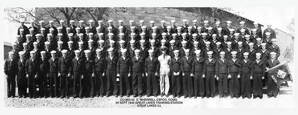 U S Navy Bootcamp Graduation 1942 by Max Huber U S Navy Bootcamp Graduation 1942 by Max Huber