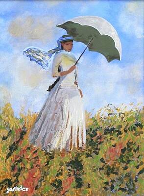 Wall Art - Painting - Utopia by Gurinder Preet Kaur