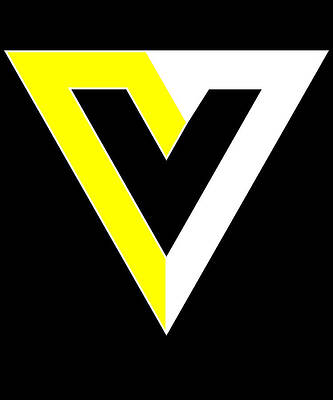 Wall Art - Digital Art - V Is For Voluntary AnCap Anarcho-Capitalism by Flippin Sweet Gear