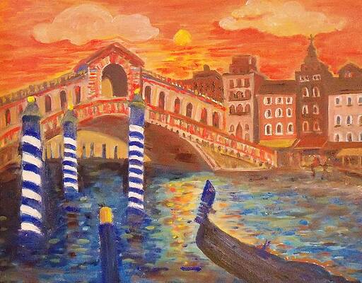 Venetian Sunset by Susan Hartnett Lutz