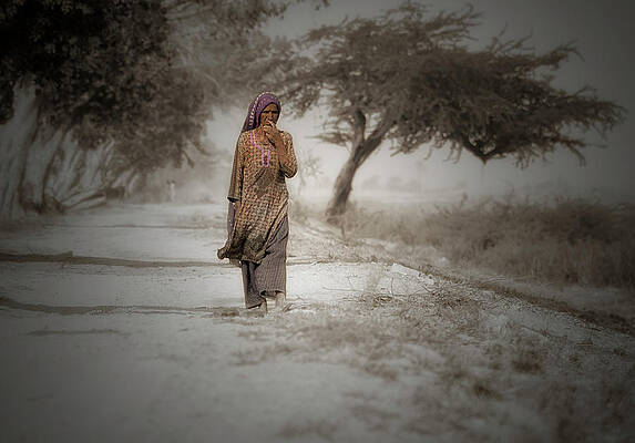 Village woman by Syed Muhammad Munir ul Haq Village woman by Syed Muhammad Munir ul Haq