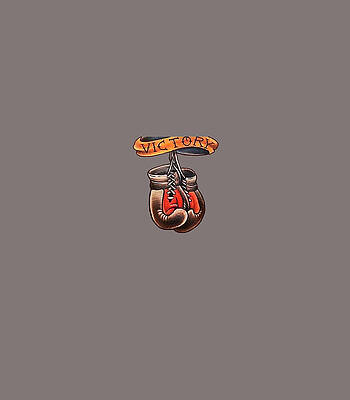Vintage Boxing Gloves Old School Tattoo Art Design by Numan1Amora