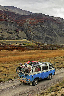 1/3 Vintage Campervan in Patagonia by Martin Schneiter 1/3 Vintage Campervan in Patagonia by Martin Schneiter
