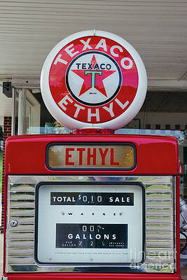 Vintage Gas Pump 2 by Andrea Anderegg Vintage Gas Pump 2 by Andrea Anderegg