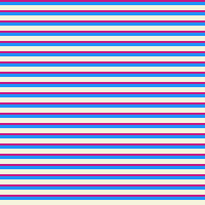 [ Thumbnail: Violet, Blue, and Beige Colored Striped/Lined Pattern Tote Bag ]