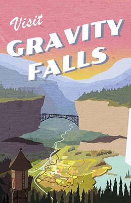 Gravity Falls TV Poster #2  Gravity falls poster, Gravity falls, Fall  wallpaper