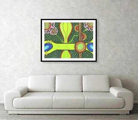 Wall Art - Mixed Media - DESIGN 3 visualization  by Lorena Cassady