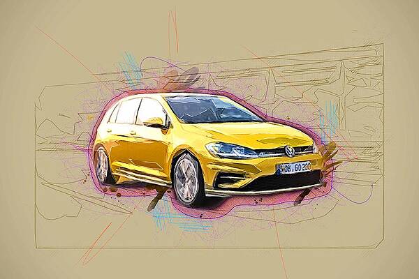 Vw Golf Art for Sale (Page #2 of 4) - Fine Art America