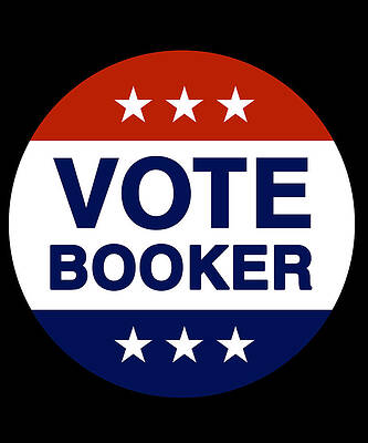 Wall Art - Digital Art - Vote Corey Booker 2020 by Flippin Sweet Gear