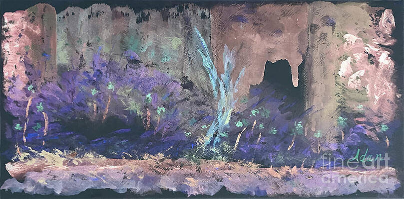 Walk Among the Wildflowers Digital Inverse by Felipe Adan Lerma Walk Among the Wildflowers Digital Inverse by Felipe Adan Lerma