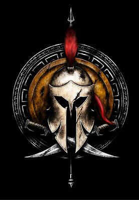 Warrior helmet series spartan  by Ahinta Mubasiroh