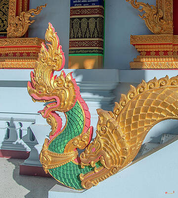 Wat Burapa Phra Wihan Makara and Naga Guardian DTHU1390 by Gerry Gantt Wat Burapa Phra Wihan Makara and Naga Guardian DTHU1390 by Gerry Gantt
