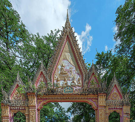 Wat Jaeng South Temple Gate DTHU1318 by Gerry Gantt Wat Jaeng South Temple Gate DTHU1318 by Gerry Gantt