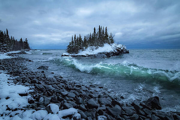 Waves Crashing at the Rock by Joe Kopp Waves Crashing at the Rock by Joe Kopp