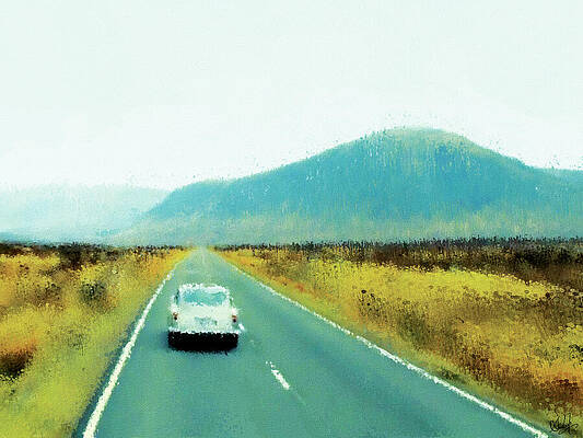 Wall Art - Painting - Way to home by Gradify Creations