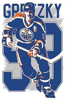 Connor McDavid Edmonton Oilers by Bob Smerecki