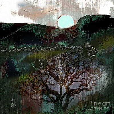 Wall Art - Mixed Media - WE ALL DRINK WATER No. 7 by Zsanan Studio