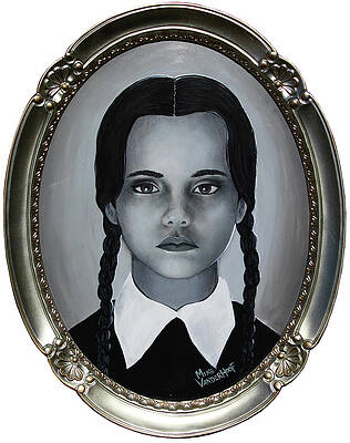 Wednesday Addams by Mike Vanderhoof by Michael Vanderhoof