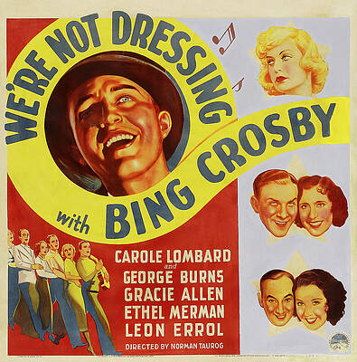 Bing Crosby Celebrity Matte/Glossy PosterWellcoda