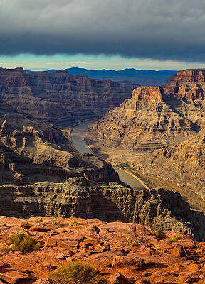 Wall Art - Photograph - West Rim Triptych - Center by Tim Stanley