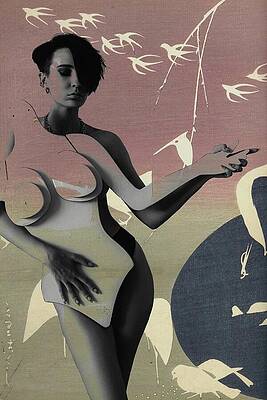 Wall Art - Mixed Media - When you get what you want, but not what you need by Paul Lovering