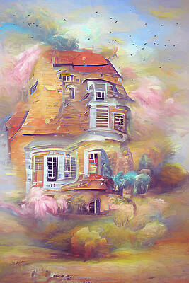 Whimsical House 9 by Jai Johnson Whimsical House 9 by Jai Johnson